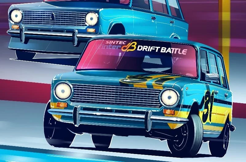 11 и 12 февраля IV этап Sintec Winter Drift Battle на «Красном Кольце» 