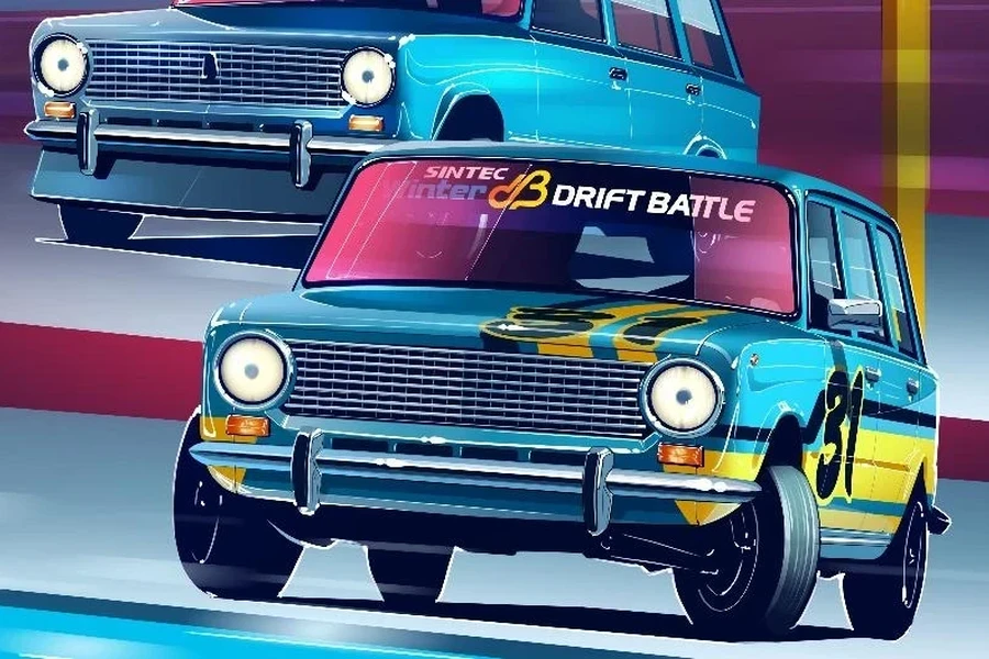 11 и 12 февраля IV этап Sintec Winter Drift Battle на «Красном Кольце» 