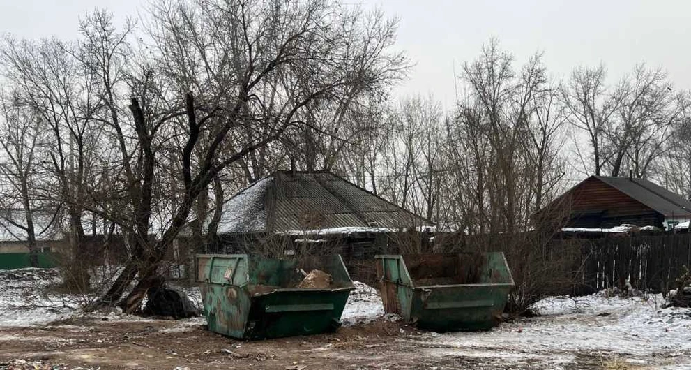 В Туве после вмешательства прокуратуры вывезли мусор с контейнерных площадок