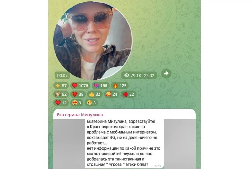 Красноярцы завалили главу Лиги безопасного интернета вопросами про рухнувший мобильный интернет