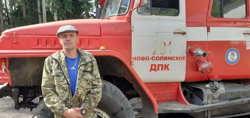 В Красноярском крае мужчина спас из пожара младенца