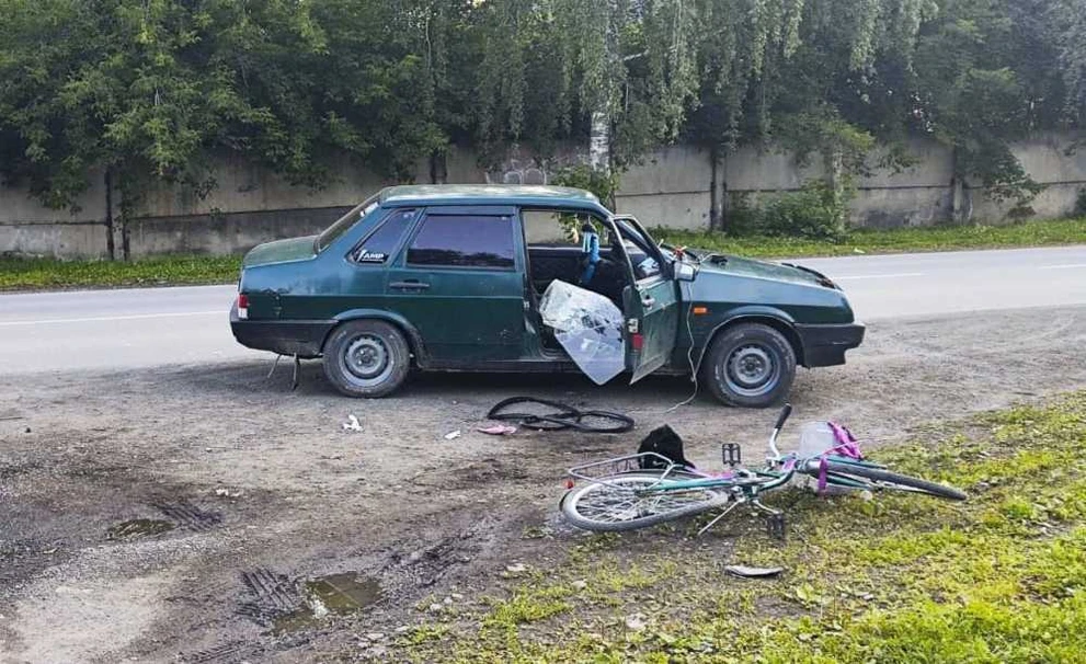 В Хакасии зарегистрировали ДТП с участием велосипедиста