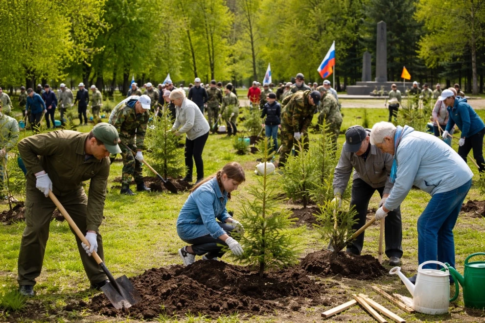 В Новосибирской области пройдет около 190 акций «Сад памяти»