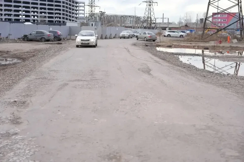 В Красноярске начнут строить новую дорогу в мкрн Мичуринский в мае 