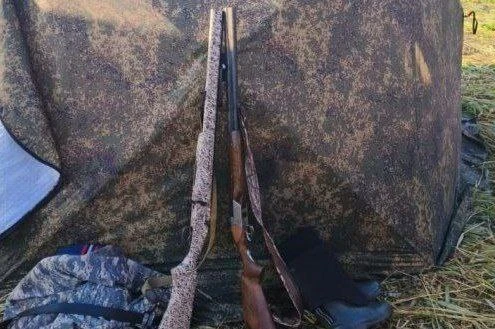 В Томске поймали рыбака с сетями длиной 100 метров и изъяли оружие