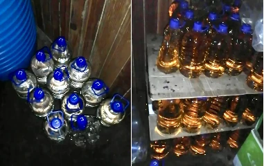 Троих жителей Красноярского края уличили в изготовлении свыше 11 тыс л. алкоголя 