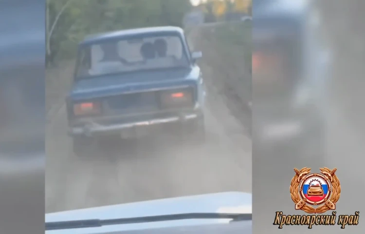 В Кежемском округе Красноярского края полиция пресекла опасную езду подростков