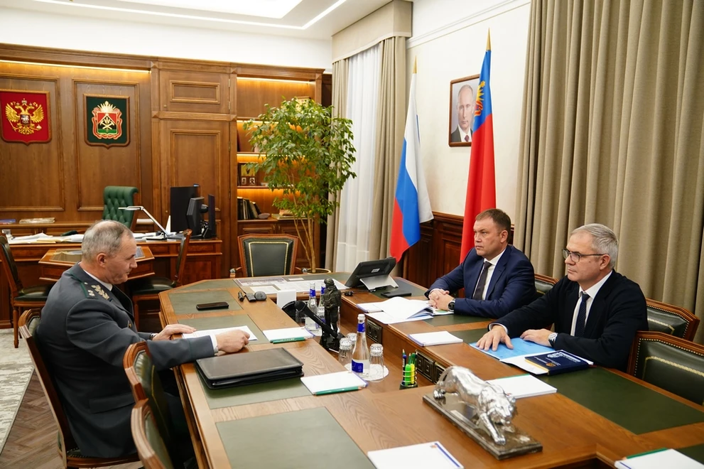 Губернатор Кузбасса провёл встречу с руководителем Сибирского управления Россельхознадзора