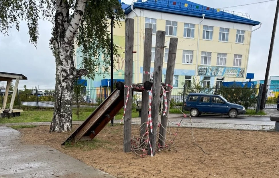 В Томске нашли опасные для детей игровые площадки 