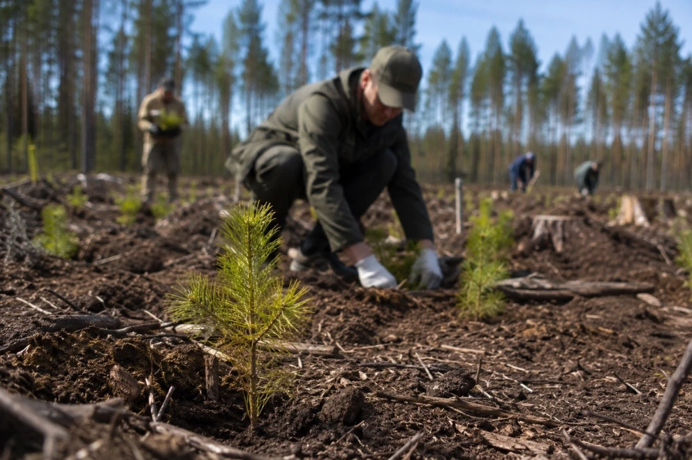Курорт Манжерок высадит почти 600 тысяч деревьев в Республике Алтай