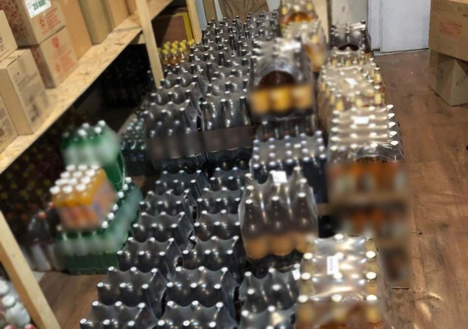 В Республике Тыва из магазина изъяли более тонны нелегального алкоголя