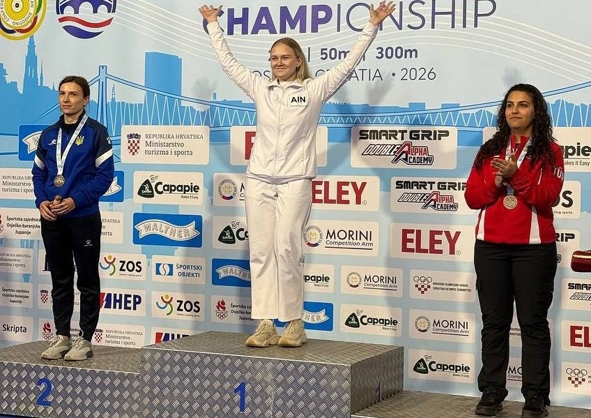 Красноярская спортсменка стала чемпионкой Европы по стрельбе