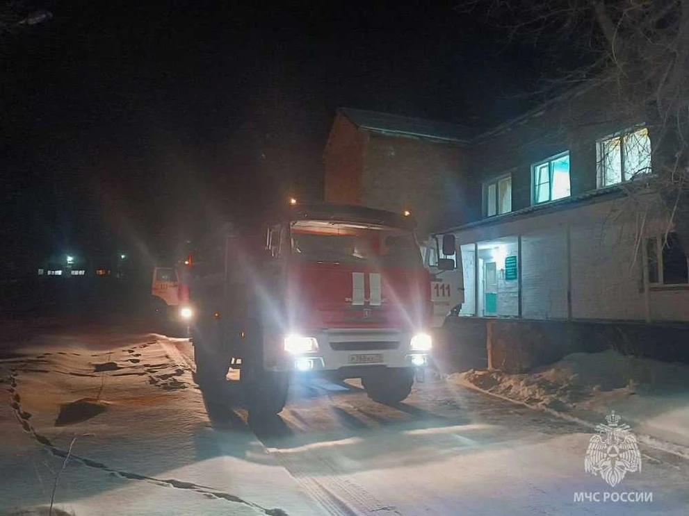 В Хакасии серия бытовых пожаров привела к эвакуации больницы в Бограде