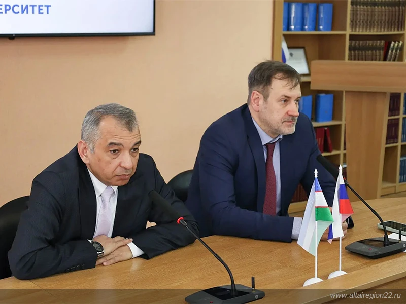 Узбекистан и Алтайский край договорились расширять сотрудничество 