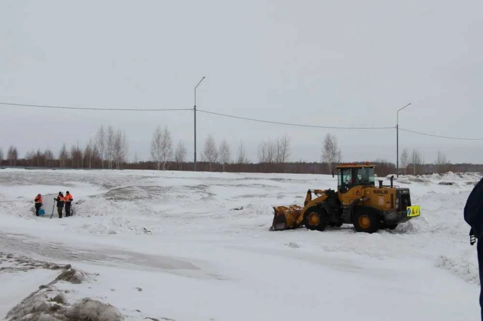 Дорожники Новосибирской области готовят трассы к весеннему паводку
