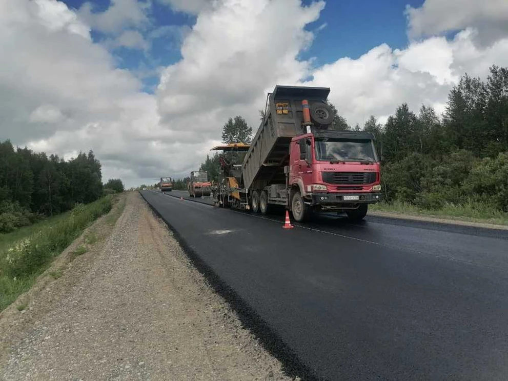 В Томске приступили к обновлению дороги с опережением сроков