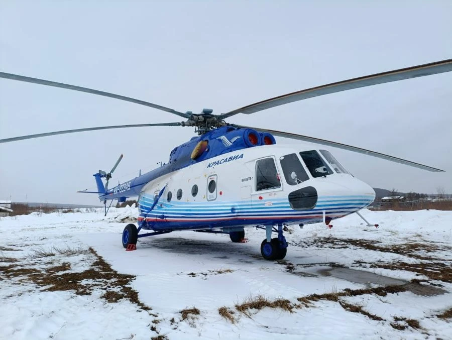 Красноярская авиакомпания получила восьмой новый вертолёт