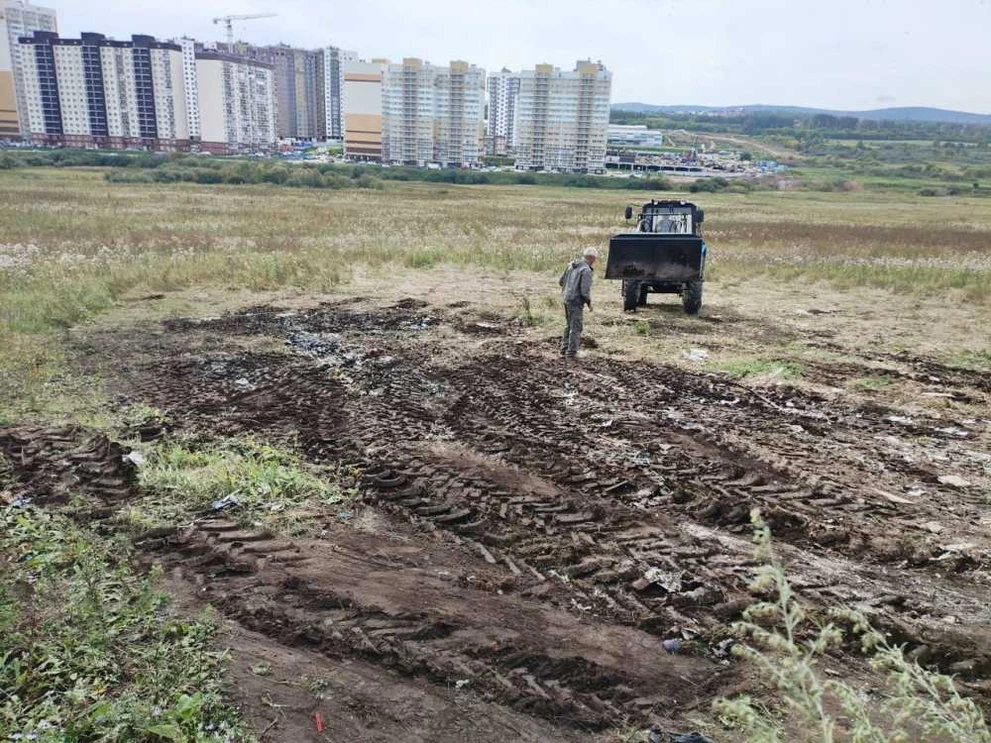 В Красноярском крае за 2025 год устранено 35 свалок на 14,4 га сельхозземель 