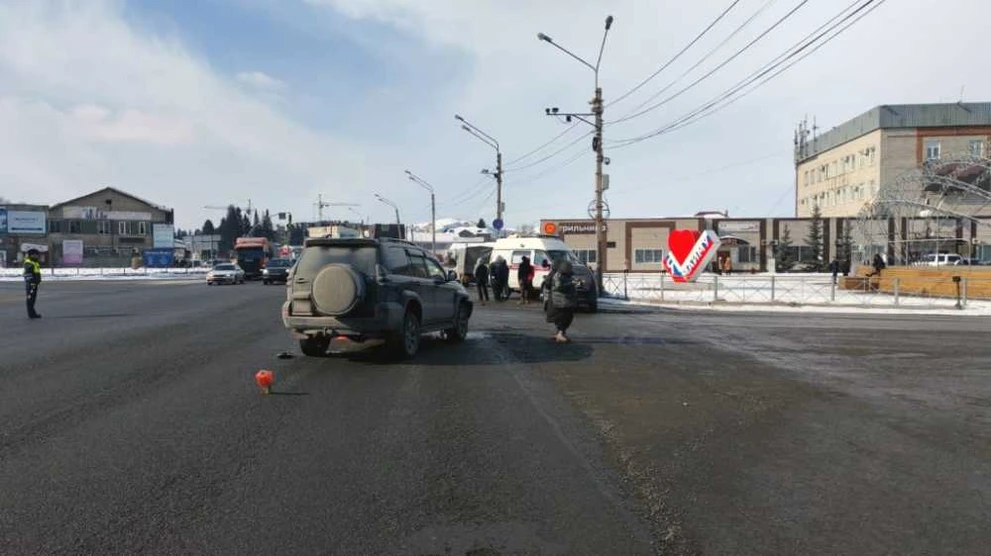 На Алтае произошло ДТП с участием двух автомобилей, пострадал ребёнок