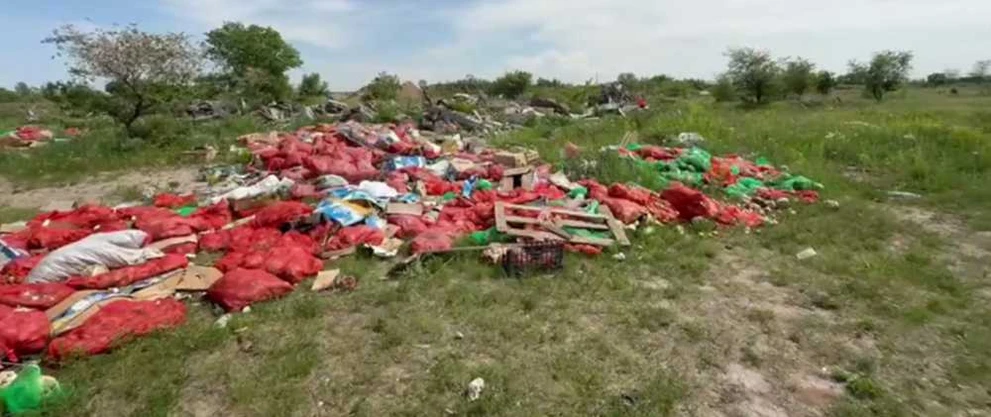 В Республике Хакасия неподалёку от ТЭЦ образовалась большая свалка 