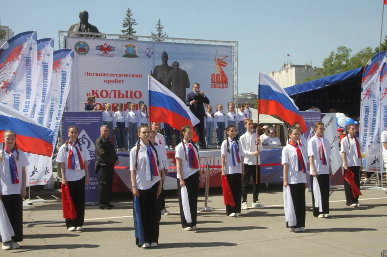 В Алтайском крае прошёл пробег «Кольцо Победы»