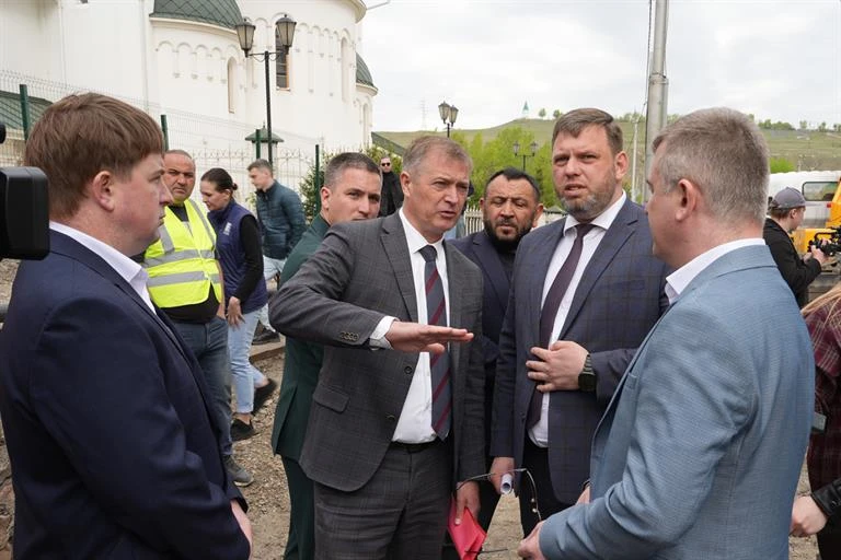Улицу Кирова в Красноярске обновляют к 400-летию города  