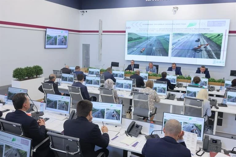 Ремонт дорог Красноярска выполнен уже на 80%