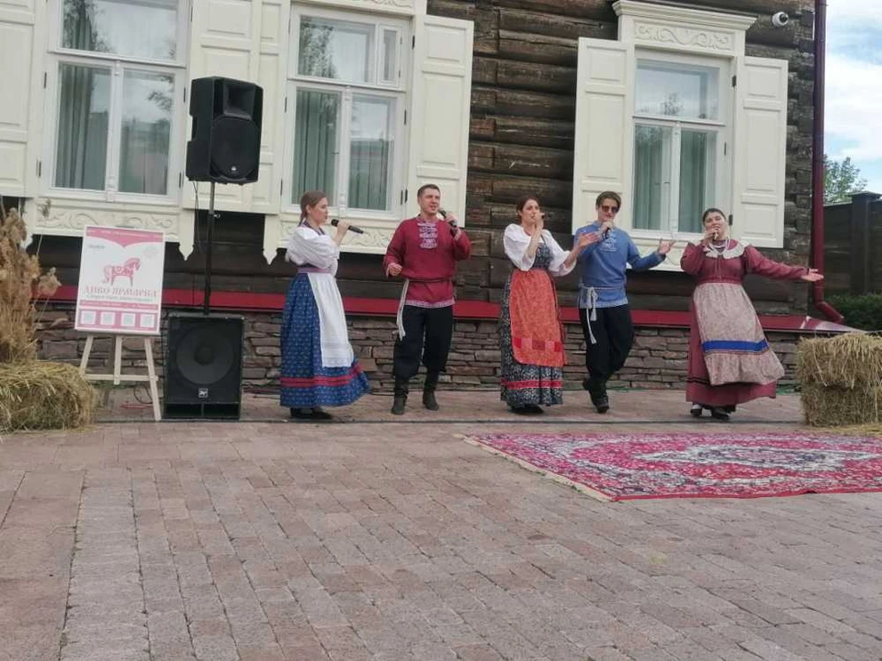 Впервые в Историческом квартале Красноярска прошла «Диво Ярмарка»