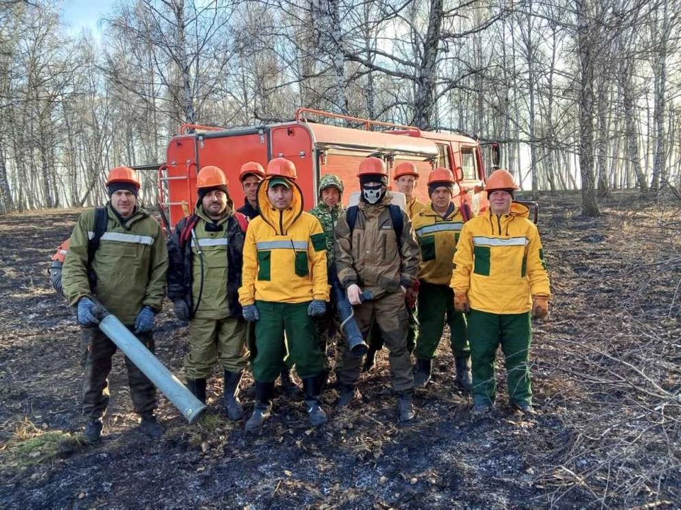 В Красноярском крае ещё один лесной пожар потушили окрестностях Ужура 