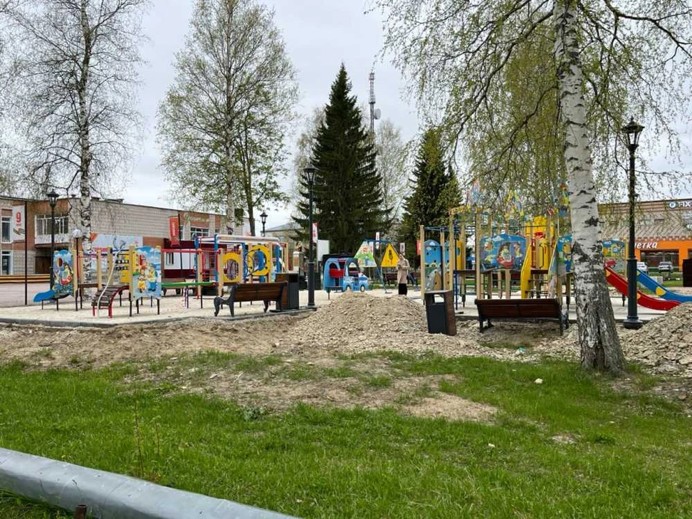 В Томской области началось благоустройство ещё в четырёх районах по нацпроекту 