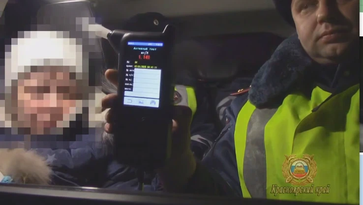 В Красноярском крае нетрезвая бабушка перевозила на авто маленькую внучку
