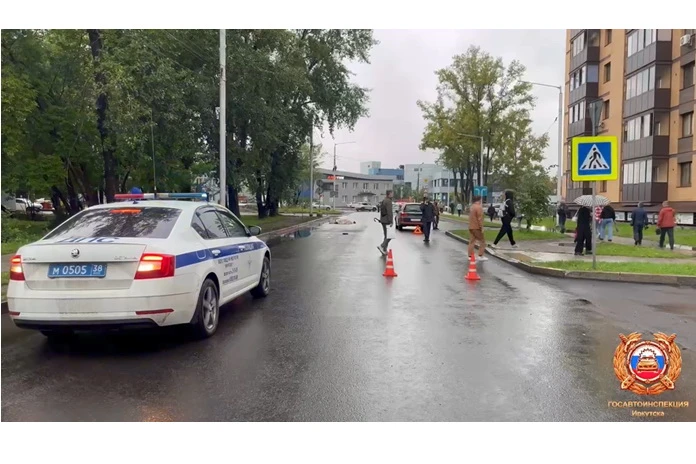 В Иркутске насмерть сбит пешеход на переходе