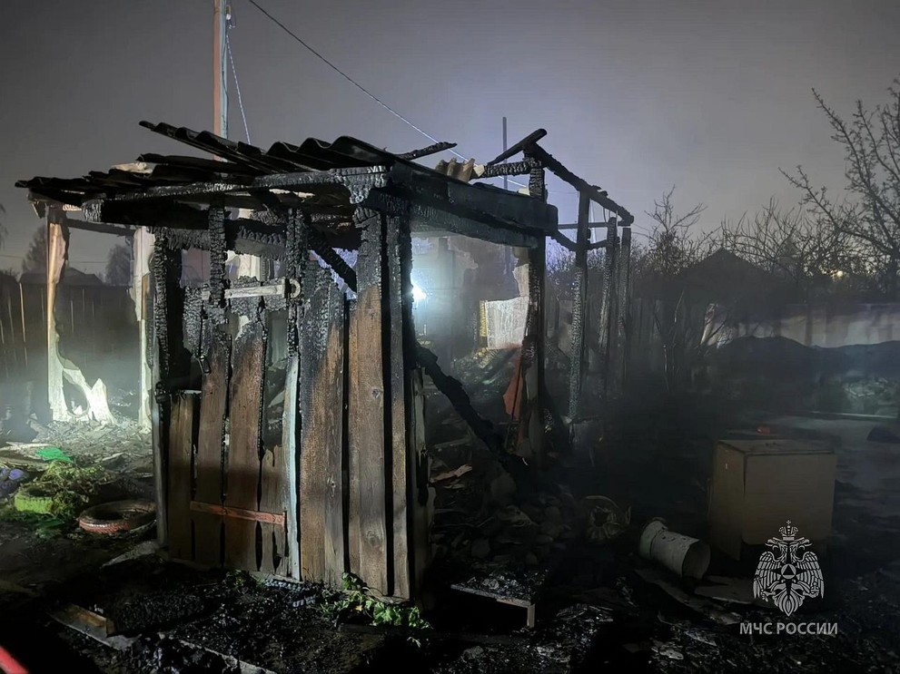Три пожара произошло в Хакасии за выходные