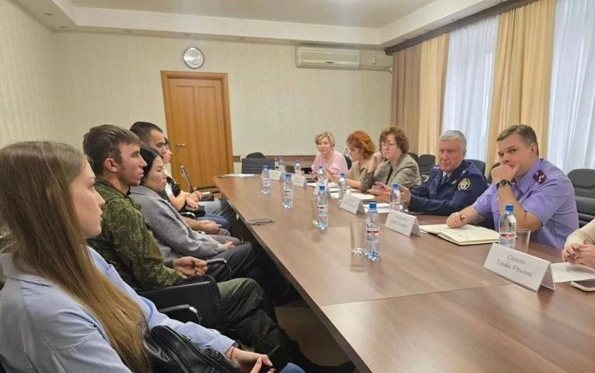 В Новосибирской области следственное управление провело приём для детей-сирот