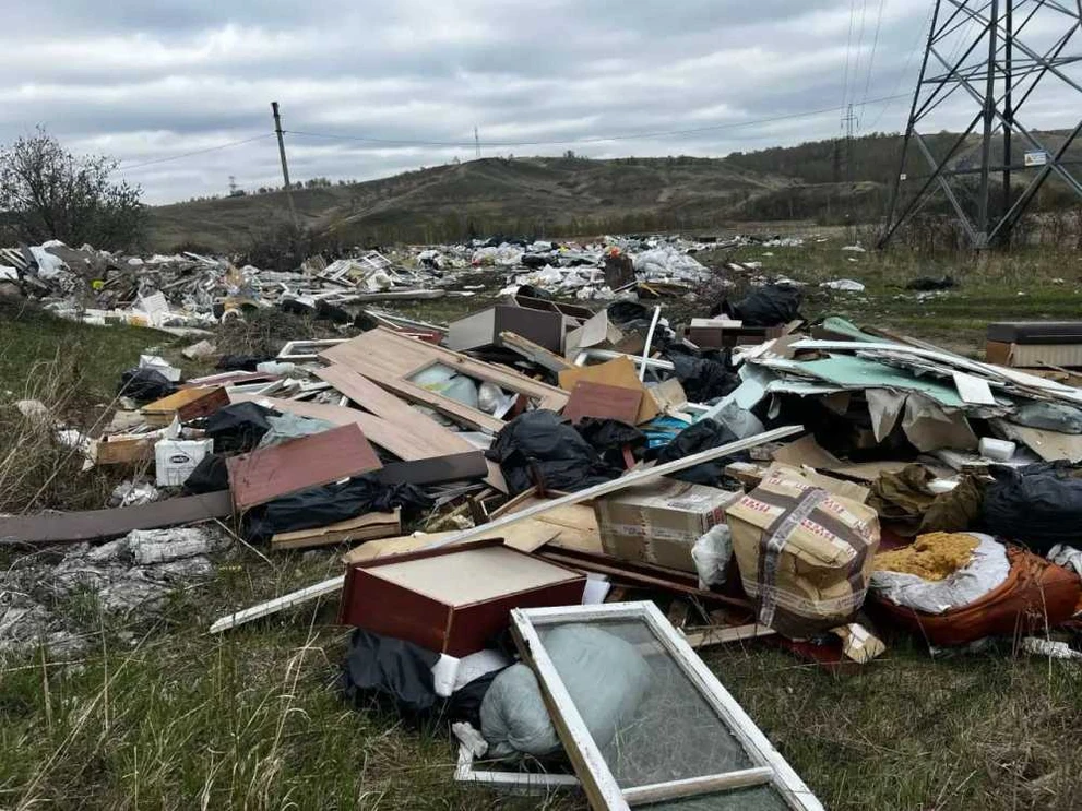 В Красноярске обнаружили свалку площадью больше восьми гектаров