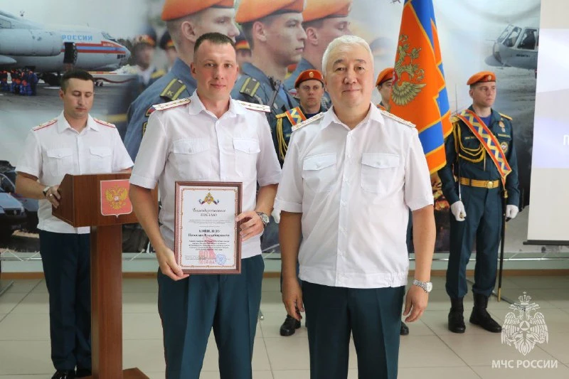 Хакасия чествует сотрудников пожарного надзора