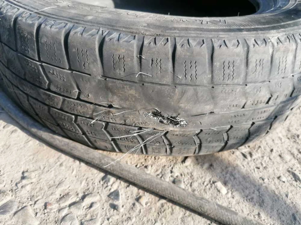 В Красноярске старую резину автовладельцы могут сдать бесплатно