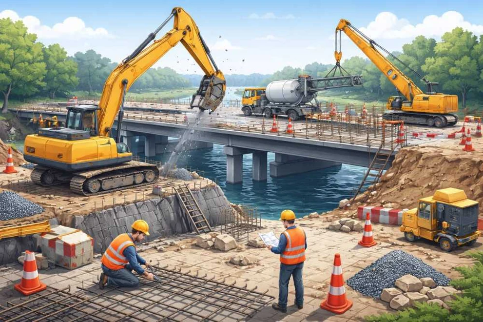 В Новосибирской области отремонтируют восемь мостов
