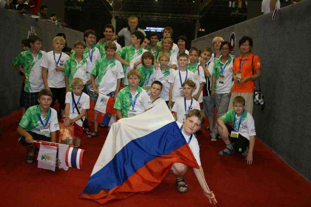 На Всемирной хоровой Олимпиаде в Китае. 2010 год на Всемирной хоровой Олимпиаде в Китае 2010.JPG
