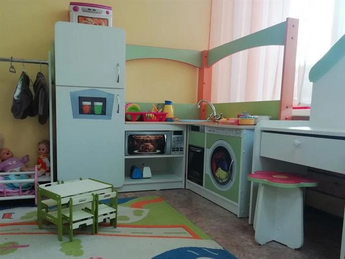 В красноярском детском саду появилась эксклюзивная дизайнерская мебель