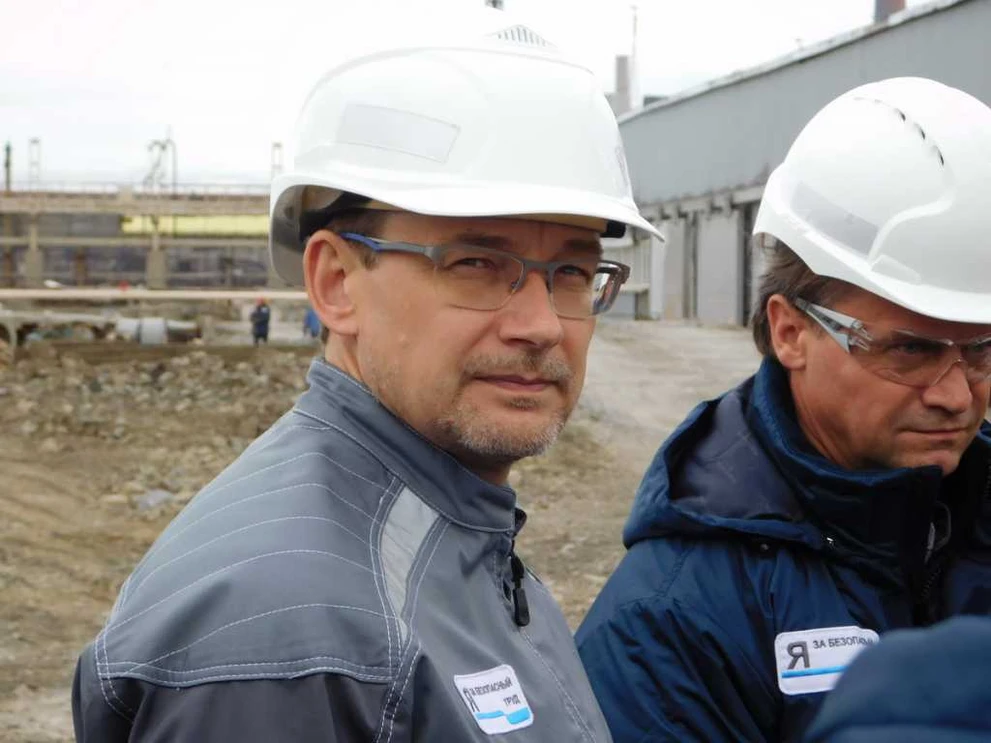Сергей Попов на площадке ТЭЦ-3 DSCN7014.JPG